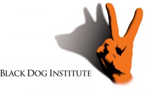 Black dog logo